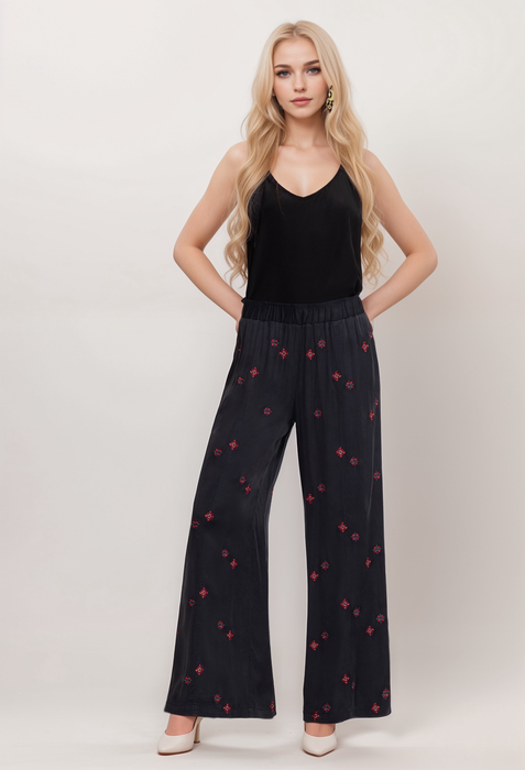 Johnny Was Workshop Maxine Seamed Wide Leg Pant W60423