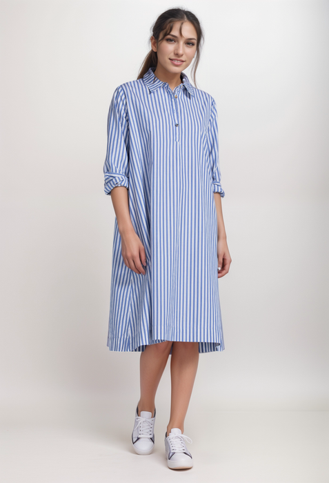 Johnny Was R36422 Giorgia Henley Shirt Dress