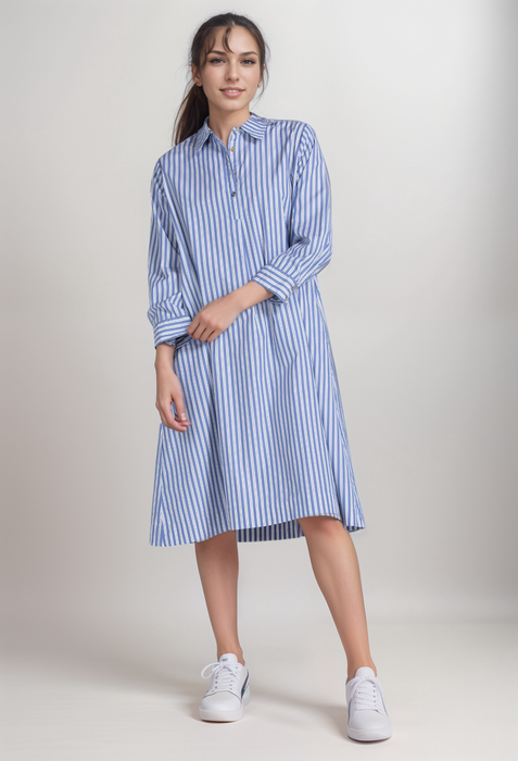 Johnny Was R36422 Giorgia Henley Shirt Dress