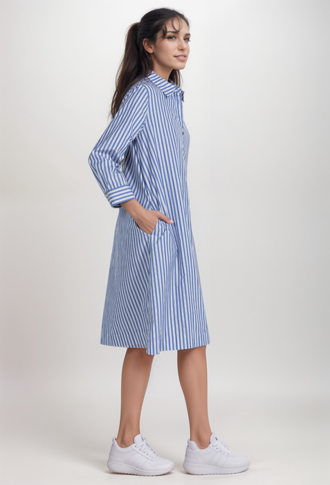 Johnny Was R36422 Giorgia Henley Shirt Dress