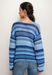 Johnny Was Striped Crochet Sweater M63322