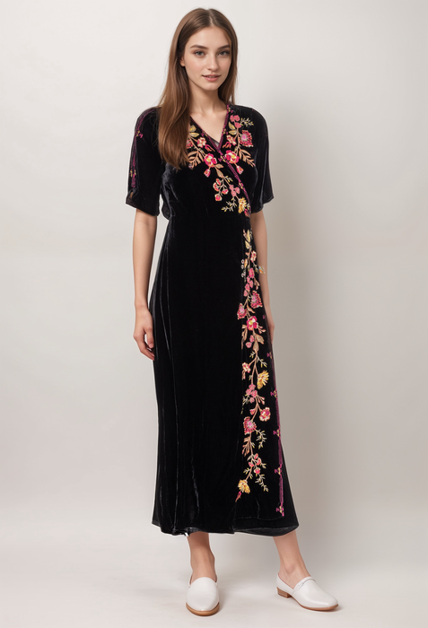 Johnny Was Workshop W32223 Lilith Wrap Dress