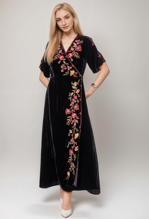 Johnny Was Workshop W32223 Lilith Wrap Dress