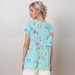 Johnny Was Katie Relaxed Drape Cotton Tee J13524