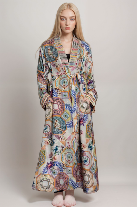 Johnny Was Waterloo Wheel Tove Reversible Kimono C40624B2