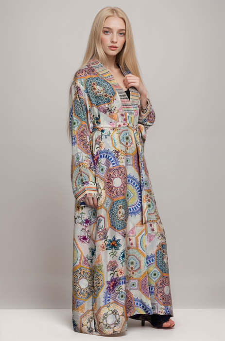 Johnny Was Waterloo Wheel Tove Reversible Kimono C40624B2