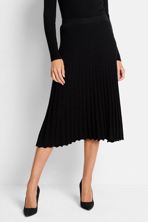 NIC+ZOE Ribbed Sweater Skirt F241324