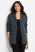 NIC+ZOE F241132 Editor Knit Blazer