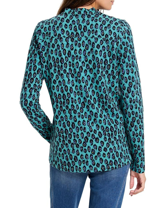 NIC+ZOE F241054 Pebble Blues Top