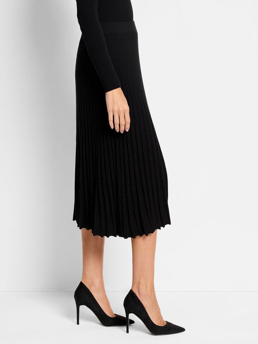 NIC+ZOE Ribbed Sweater Skirt F241324