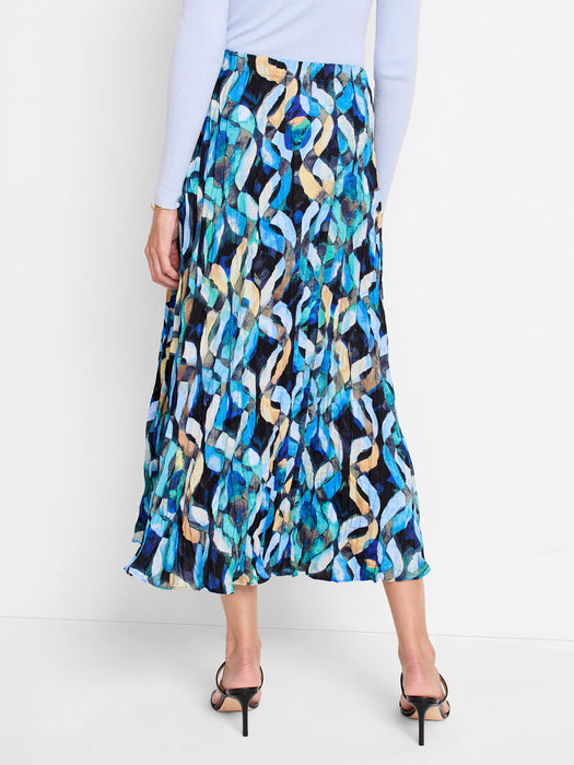 NIC+ZOE F241726 Wave Links Skirt