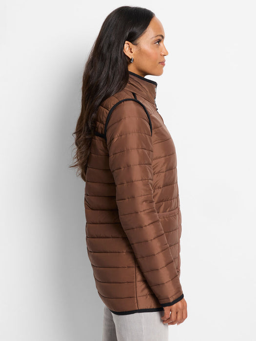 NIC+ZOE F241109 Allovette Reversible Puffer Jacket