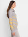 NIC+ZOE ACTF248105 Easy Stripe Half Zip Sweater