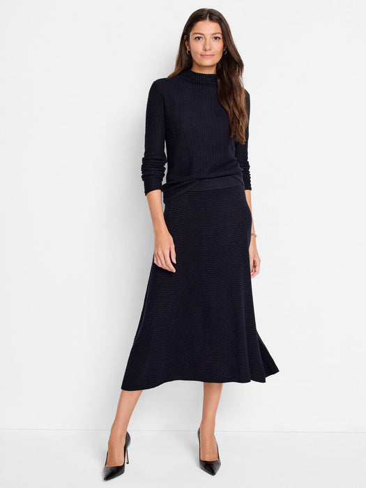 NIC+ZOE F241323W Pixel Knit Skirt