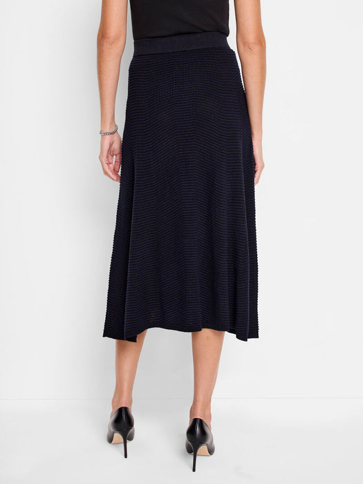 NIC+ZOE F241323W Pixel Knit Skirt