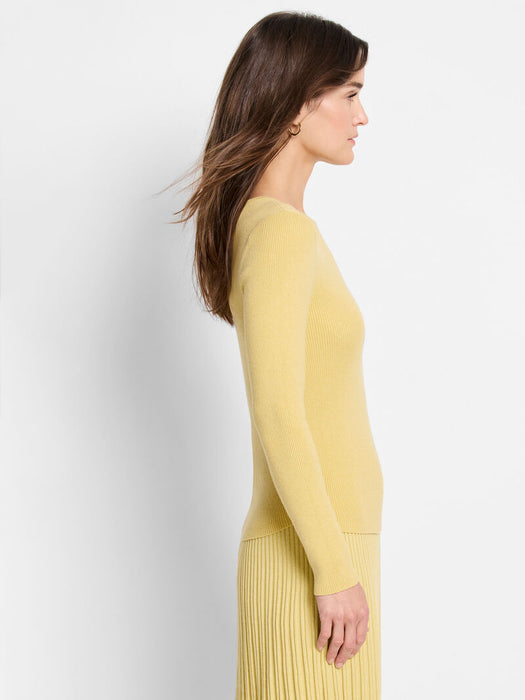 NIC+ZOE F241156 Ribbed Sweater Tee