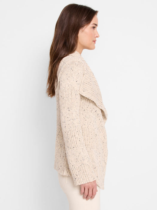 NIC+ZOE F241127 Texture Tweed Cardigan