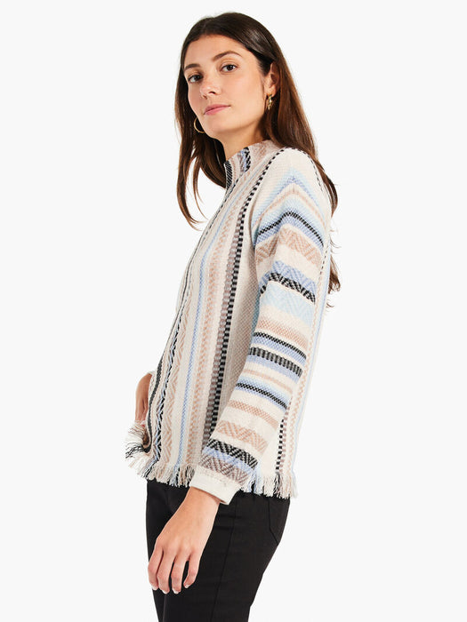 NIC+ZOE W231141 Early Frost Sweater