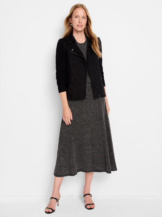 NIC+ZOE F241323 Pixel Knit Skirt