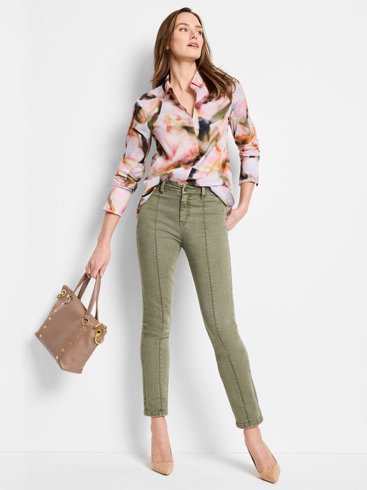 NIC+ZOE F241623 Smoky Petals Shirt