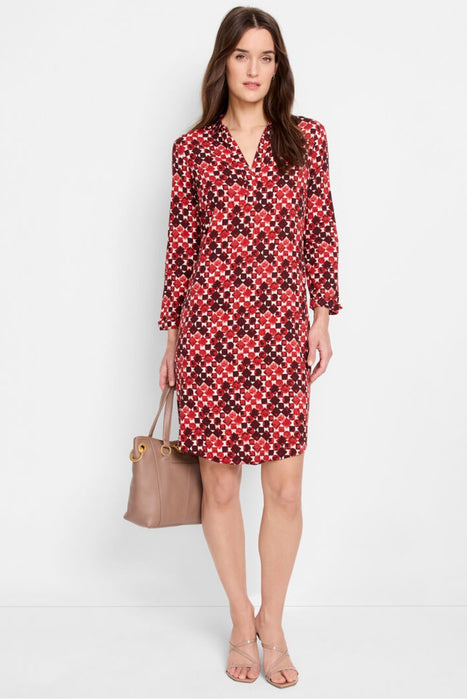 NIC+ZOE Style F241942 Geo Dot Live In Dress