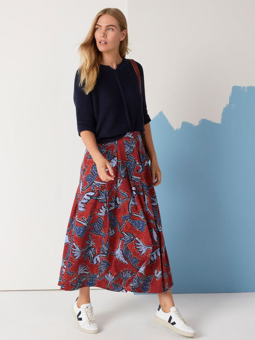 NIC+ZOE Autumn Leaves Skirt F241723