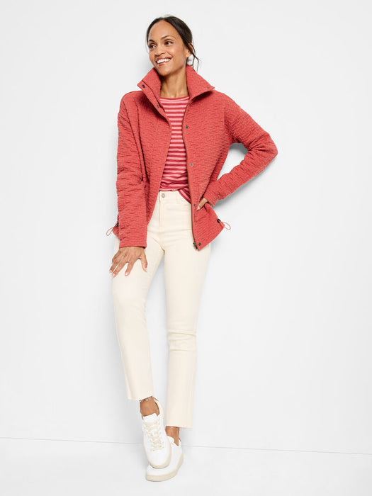 NIC+ZOE Throw on Quilted Puffer Jacket ACTF248047