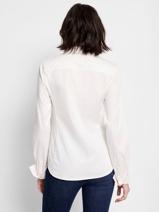 NIC+ZOE F241633 Mixed Media Pocket Shirt