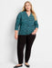 NIC+ZOE F241054W Pebble Blues Top