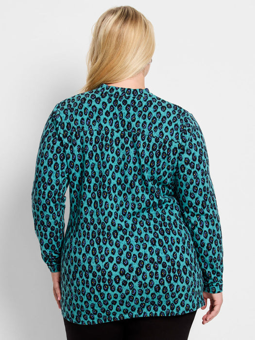 NIC+ZOE F241054W Pebble Blues Top