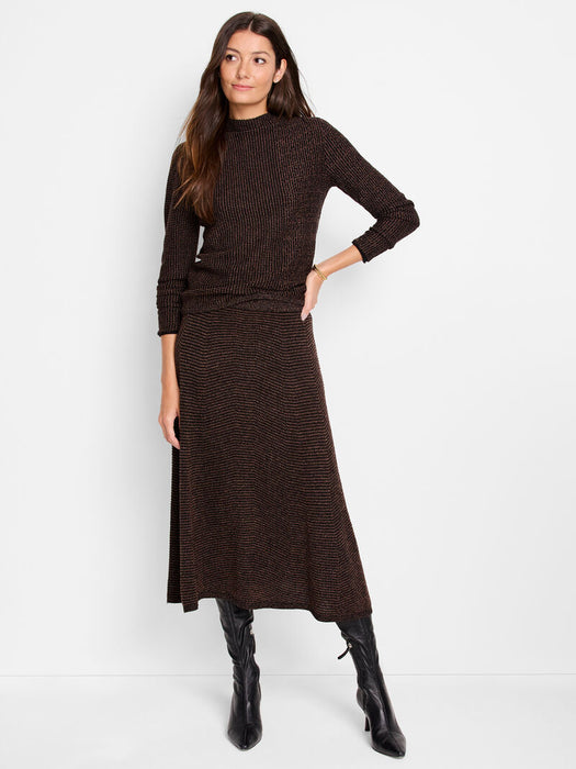 NIC+ZOE F241144P Pixel Knit Sweater