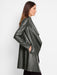 NIC+ZOE F241023 Faux Leather Lounge Around Jacket