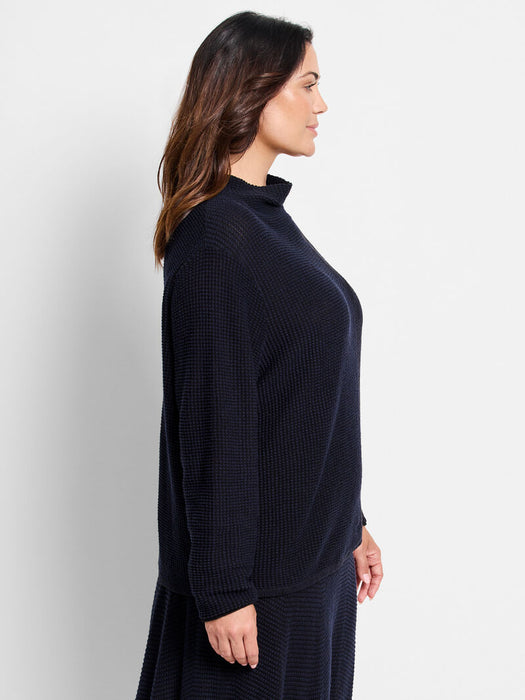 NIC+ZOE F241144W Pixel Knit Sweater