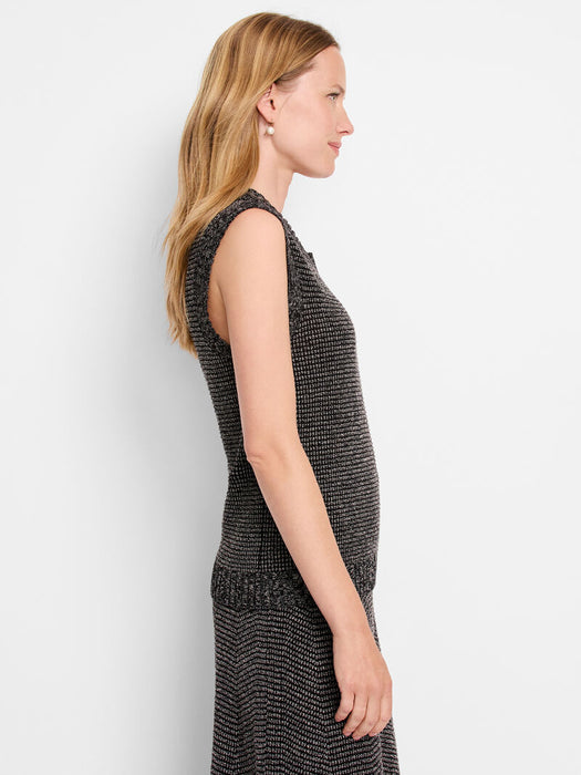 NIC+ZOE F241145 Pixel Knit Vest