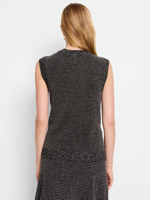 NIC+ZOE F241145 Pixel Knit Vest