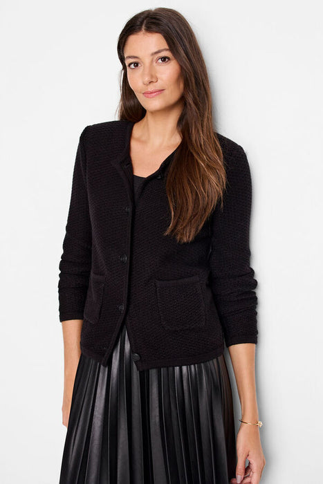 NIC+ZOE Textured Sweater Jacket F241155