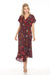 Johnny Was Style C30623BO Adriana Connie Floral Silk Maxi Dress Boho Chic