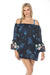 Johnny Was Style CSW2120-H Annia Off The Shoulder Swim Cover-Up Dress Boho Chic