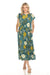 Johnny Was Style C39723B9 Cadecki Kari Floral Maxi Dress Boho Chic