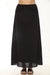 Johnny Was Calme Style O71004 Black Smocked Waist Maxi Skirt