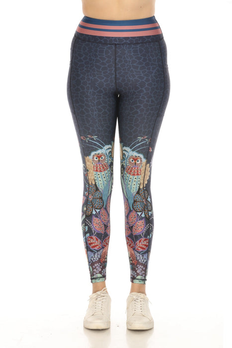 Johnny Was Calme Style O67622B3C Printed High Waist Legging