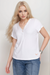 Modal Jersey Button Neck Tee