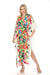 Johnny Was Style CSW7822BM Dani Swim Cover-Up Maxi Kaftan Dress Boho Chic