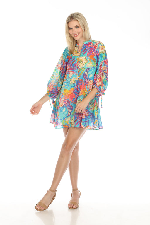 Johnny Was Style CSW8824-M Helena Mini Dress Boho Chic