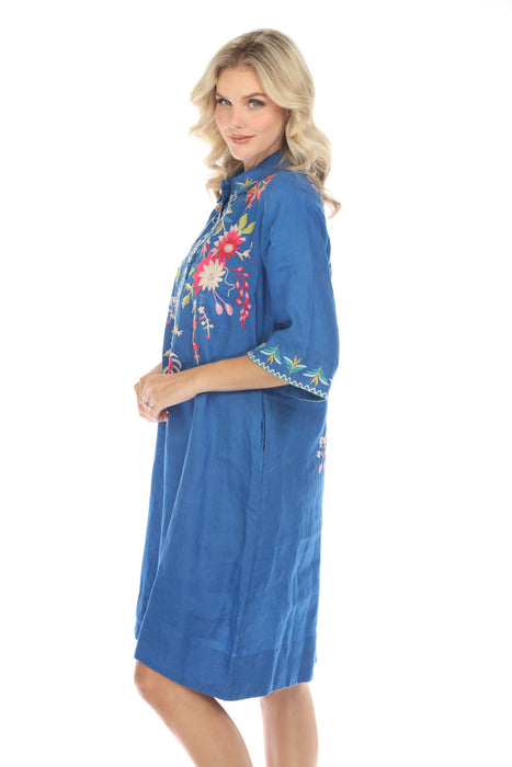 Johnny Was JWLA Julie Henley Kimono Sleeve Dress Boho Chic J30623-E *