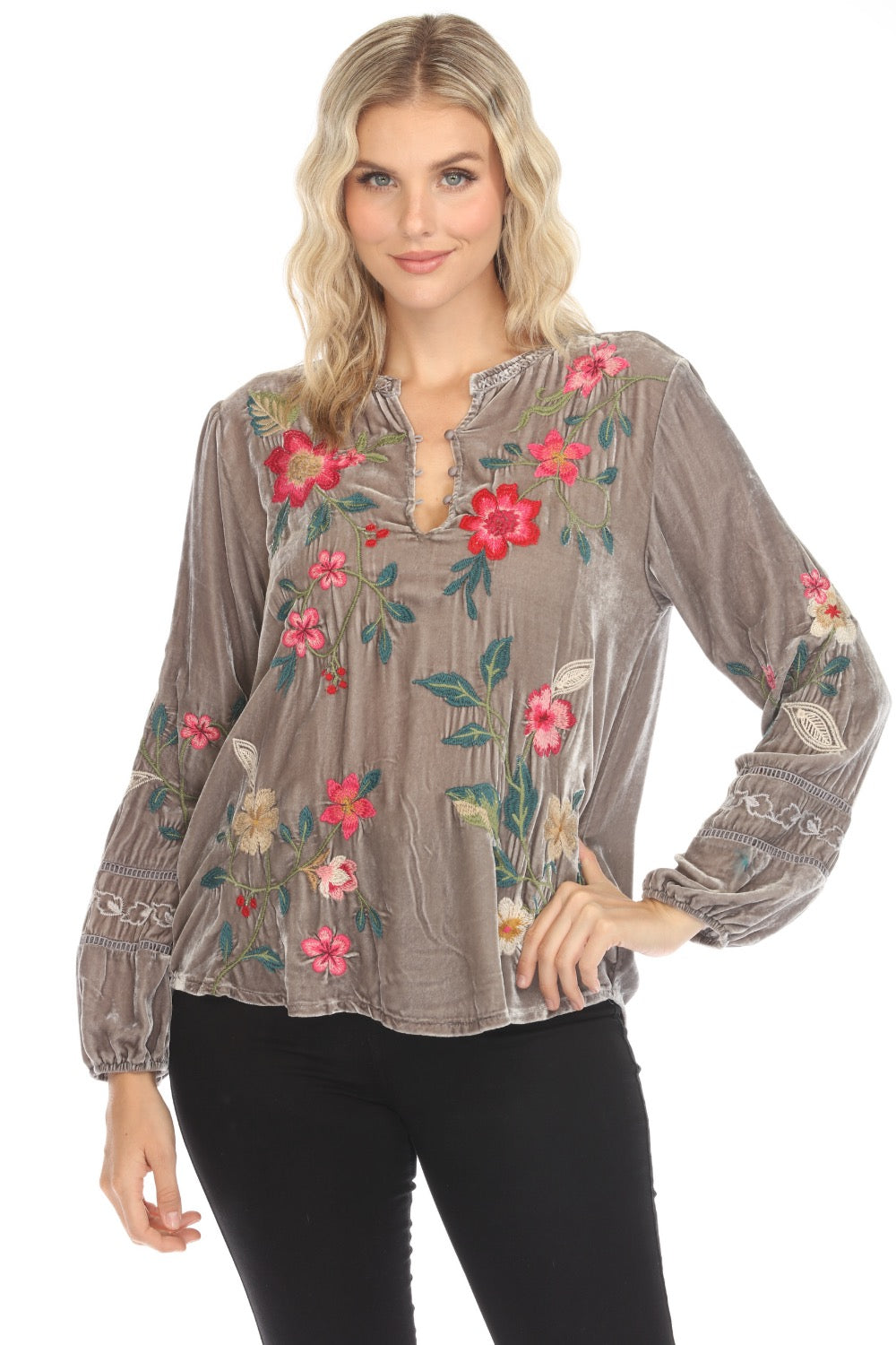 NWT JOHNNY WAS RAYON sold $375.00 BLOUSE