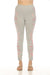 Johnny Was JWLA Style J60924 Grey Rosalyn Floral Embroidered Legging