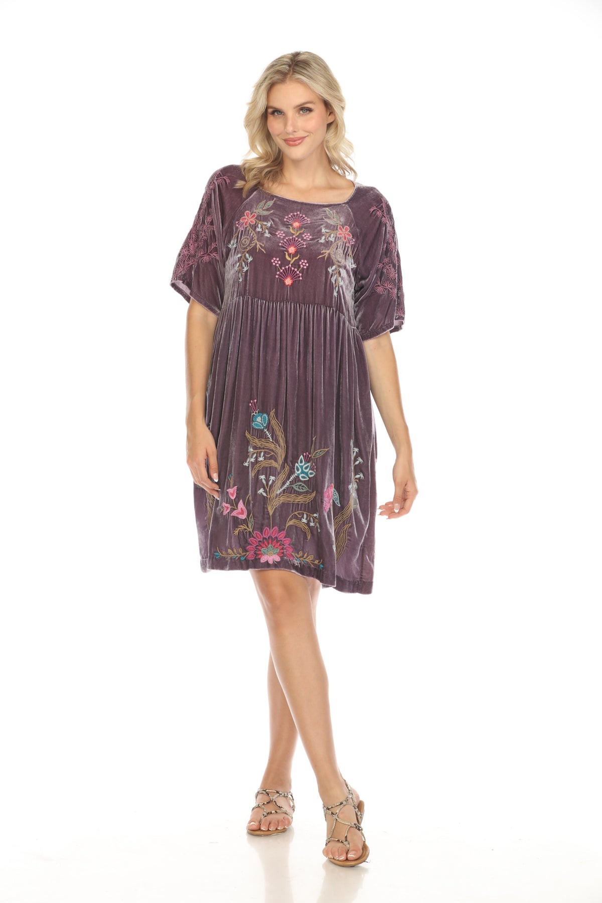 Johnny Was beautiful embroidered dress, sold size S