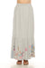 Johnny Was JWLA Style J72124 Grey Carmene Tiered Maxi Knit Skirt