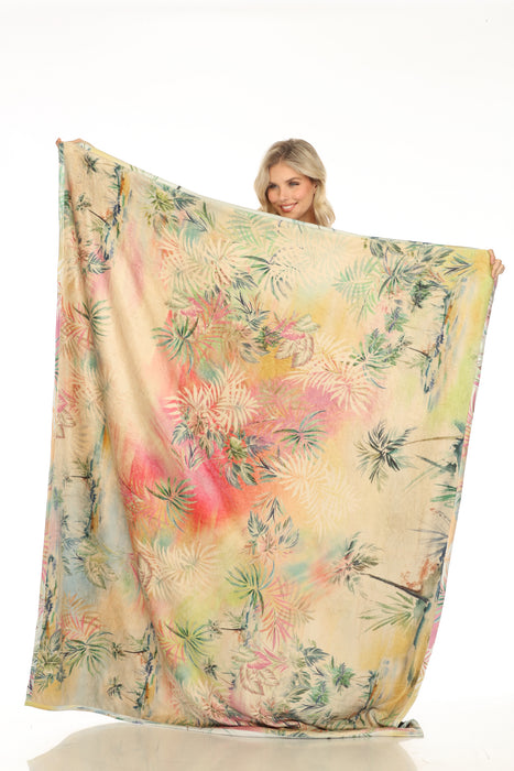 Johnny Was Style H12924 Le Jardin Travel Blanket